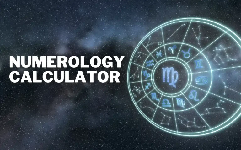 Numerology Calculator By Name | Calculate your Numerology Number for free